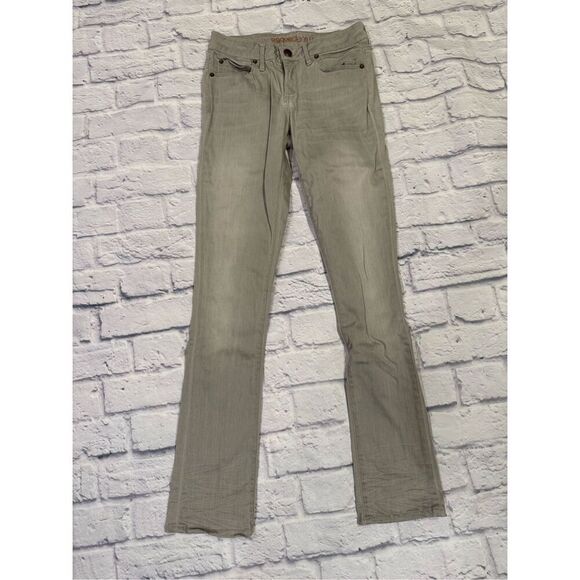 Agave Denim Straight Leg Jeans in Lightwash Gray Waist Size 27 - Picture 1 of 6